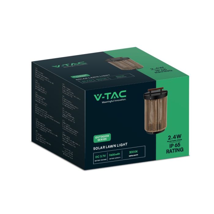 V-TAC Lámpara solar para césped - IP65 Impermeable - 3000K-extra-8.webp