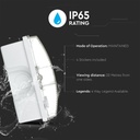 Luces de Emergencia V-TAC - Mamparas - 12 Horas - IP65 Impermeable - 3W - 140 Lumens - 6400K-extra-5.webp