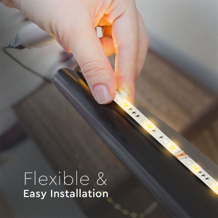 Kits de tiras LED inteligentes - IP65 - RGB+3IN1 - rollo de 10m-extra-5.webp