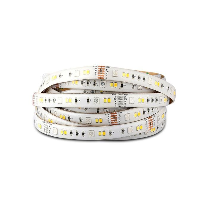 V-TAC Tira de luz LED Kits - 5m - IP65 Impermeable - RGB + 3IN1-extra-16.webp