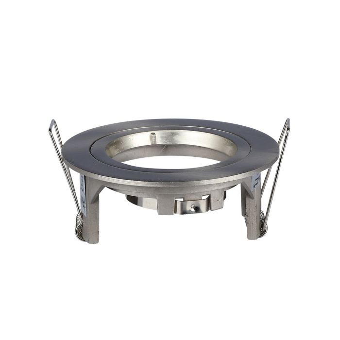 V-TAC LED Aro redondo - Empotrable - GU10 - IP20 - Níquel satinado-extra-5.webp