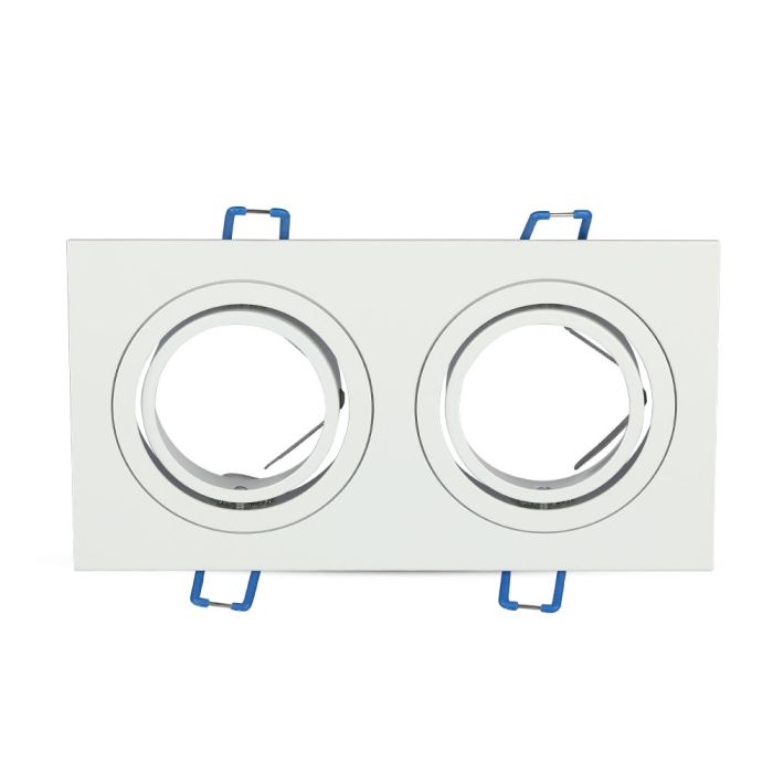 V-TAC LED Aro cuadrado - Empotrable - GU10 - IP20 - Blanco-extra-6.webp