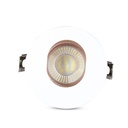 V-TAC LED Aro redondo - Empotrable - GU10 - IP20 - Blanco + Oro Rosa-extra-6.webp