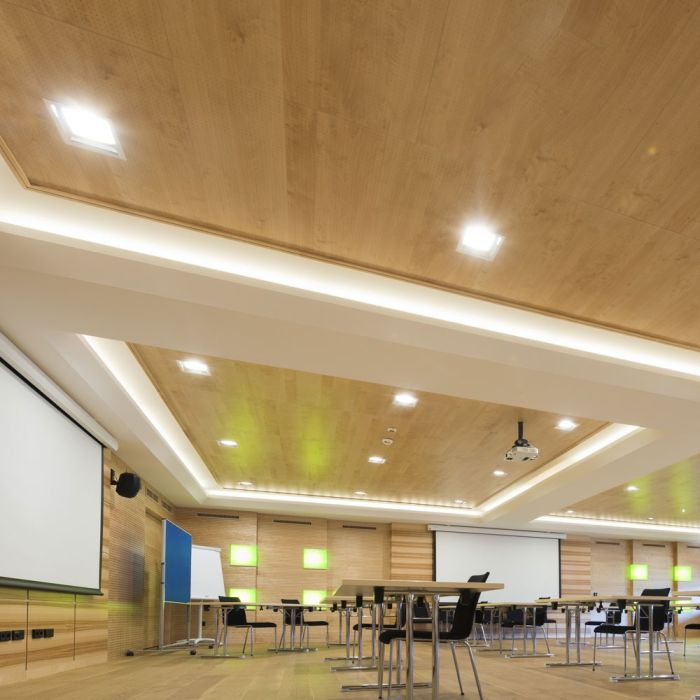 V-TAC Aro  cuadrado LED - Empotrable - GU10 - IP20 - Blanco + Oro Rosa-extra-1.webp