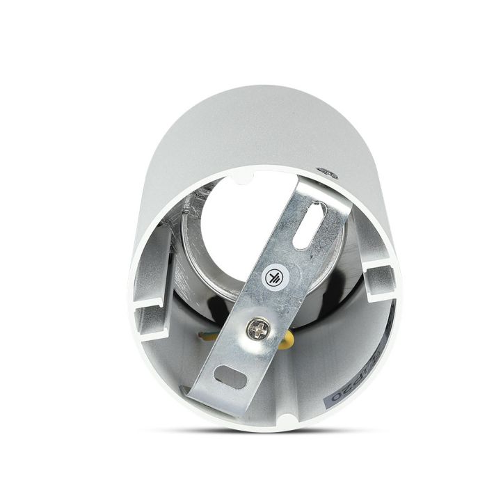 V-TAC LED Aro redondo - Accesorios de Superficie - GU10 - IP20 - Blanco + Cromo-extra-9.webp