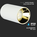V-TAC LED Aro redondo - Accesorios de Superficie - GU10 - IP20 - Blanco + Dorado-extra-3.webp