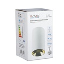 V-TAC LED Aro redondo - Accesorios de Superficie - GU10 - IP20 - Blanco + Dorado-extra-10.webp
