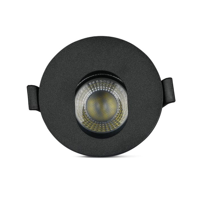 V-TAC LED Aro redondo - Empotrable - GU10 - IP20 - Negro + Negro-extra-7.webp