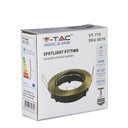 V-TAC LED Aro redondo  - Empotrable - GU10 - IP20 - Oro-extra-11.webp