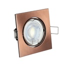 V-TAC Aro  cuadrado LED - Empotrable - GU10 - IP20 - Bronce-extra-9.webp