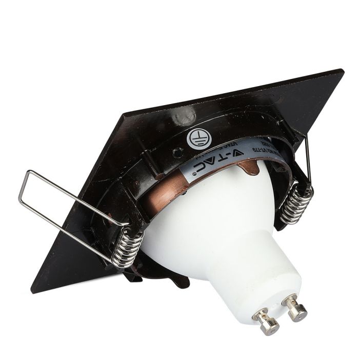 V-TAC Aro  cuadrado LED - Empotrable - GU10 - IP20 - Bronce-extra-11.webp