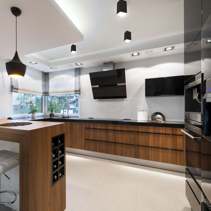 V-TAC Aro cuadrado LED - Accesorios de Superficie - GU10 - IP20 - Negro + Cromo-extra-1.webp