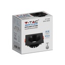 V-TAC Aro cuadrado LED - Empotrable - GU10 - IP20 - Negro + Negro-extra-5.webp