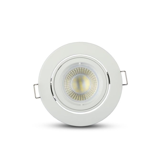 Aro redondo LED V-TAC - Empotrable - GU10 - IP20 - Blanco-extra-3.webp