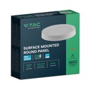 Mini panel LED V-TAC - Samsung - Superficie retroiluminada - IP20 - Blanco - 18W- 1980 Lúmenes - 4000K-extra-6.webp