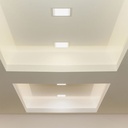 V-TAC LED Cuadrado Mini Panel - Samsung - Retroiluminado Empotrado - IP20 - Blanco - 18W- 1980 Lúmenes - 4000K-extra-1.webp