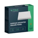 Mini panel LED V-TAC - Superficie retroiluminada - IP20 - Cuerpo blanco - 12W - 1200 lúmenes - 3000K-extra-6.webp