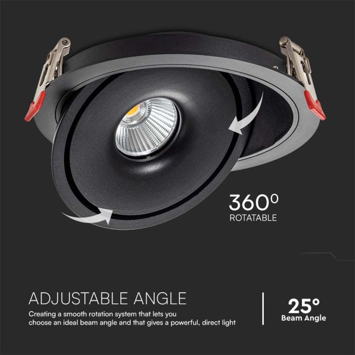 V-TAC LED Foco Ajustable - IP20 - 20W - 1408 Lumens - 3IN1-extra-6.webp