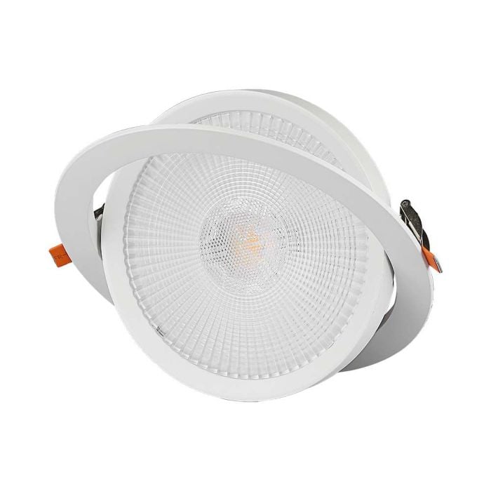 V-TAC LED Foco empotrable Ajustable - Samsung - IP20 - Blanco - 10W - 1060 Lumens - 6400K-extra-6.webp
