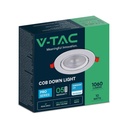 V-TAC LED Foco empotrable Ajustable - Samsung - IP20 - Blanco - 10W - 1060 Lumens - 6400K-extra-9.webp