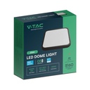 V-TAC LED Plafón cuadrado - Samsung - IP44 - Negro - 48W- 5160 Lumens - 4000K - 420MM-extra-7.webp
