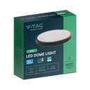 V-TAC LED Plafón redondo - Samsung - IP44 - Negro - 18W- 1830 Lumens - 6500K-extra-7.webp