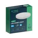 V-TAC LED Plafón redondo - Samsung - IP44 - Blanco - 18W- 1830 Lumens - 6500K-extra-7.webp