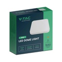 V-TAC LED Plafón cuadrado - IP44 - Blanco - 18W - 1800 Lumens - 3000K - 225MM-extra-7.webp