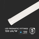 Regleta Prismática LED - Samsung - 120lm/w - IP20 - Blanca - 50W - 6000 Lúmenes - 6500K - 150CM - Pack de 2-extra-4.webp