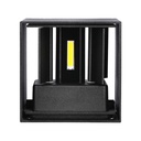 V-TAC Aplique LED Cuadrado - Bridgelux - IP65 Estanco - Negro - 5W - 700 Lumens - 3000K - Pack de 2-extra-6.webp