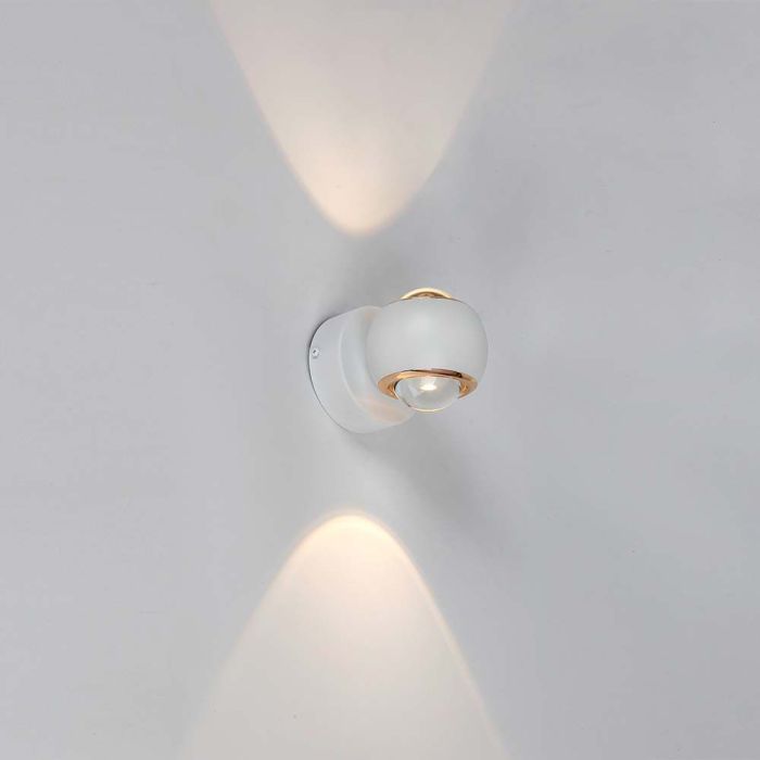 Aplique LED Redondo V-TAC - IP20 - Cuerpo Blanco - 10W - 950 Lumens - 3000K-extra-1.webp