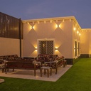 V-TAC LED Aplique Cuadrado - Bridgelux - IP65 Estanco - Corten - 11W - 1360 Lumens - 3000K-extra-2.webp