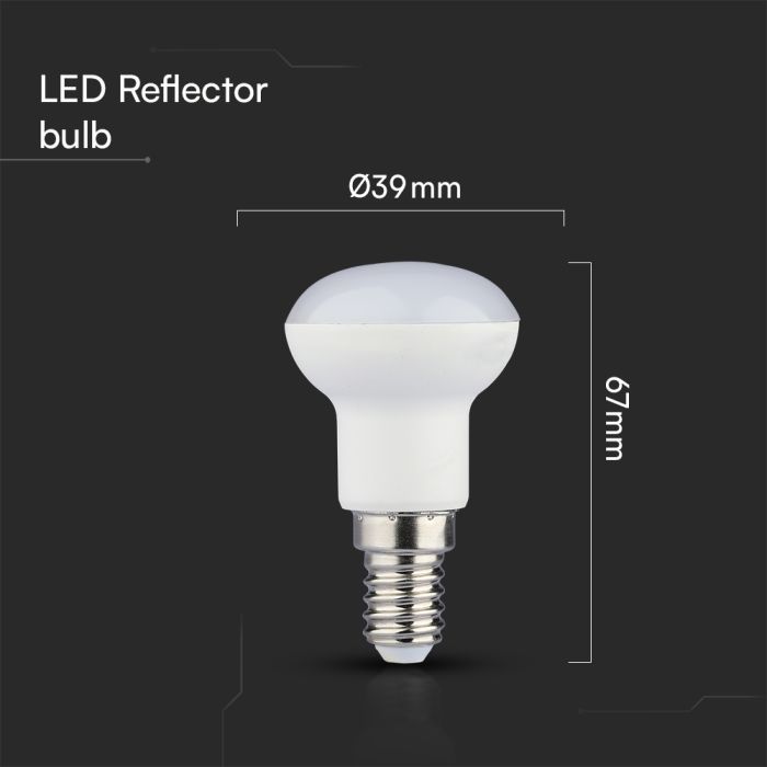 Bombilla Reflectora LED V-TAC - IP20 - Blanca - 2.9W - 250 Lumens - 3000K-extra-3.webp