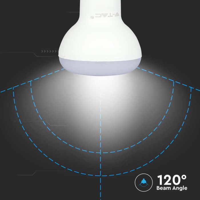 Bombilla Reflectora LED V-TAC - IP20 - Blanca - 4.8W - 470 Lumens - 4000K-extra-6.webp