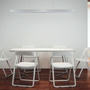 V-TAC Luminaria lineal LED colgante - IP20 - Plata - 40W - 3300 Lumens - 4000K-extra-2.webp