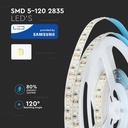 Tira de luz LED V-TAC - Samsung - IP20 - 6500K - Precio/1m (5m Rollo)-extra-4.webp