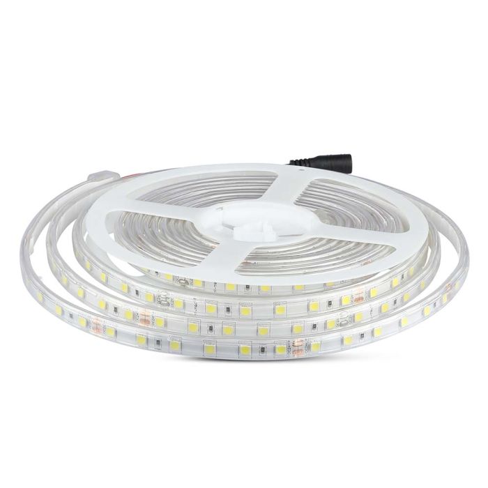 Tira de luz LED V-TAC - IP65 Impermeable - 3000K - Precio/1m (5m Rollo)-extra-1.webp
