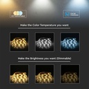 Tira de luz LED V-TAC - IP65 Impermeable - 3IN1+RGB - Precio/1m (5m Rollo)-extra-10.webp