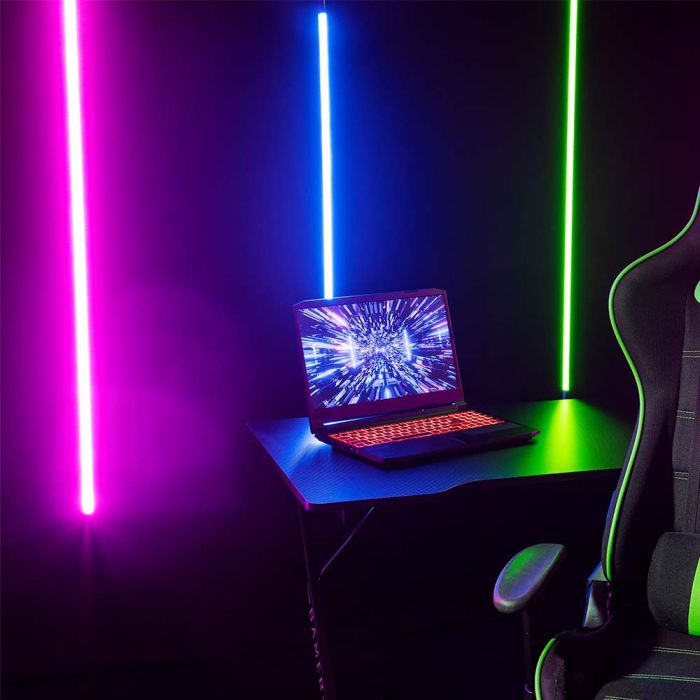 V-TAC Tira de Luz LED - Neon Flex - IP20 - Código de Color: Azul - Precio/1m (Rollo 10m)-extra-3.webp