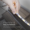 Tira de luz LED V-TAC - IP20 - 4.8W - 3000K - Precio/1m (5m Rollo)-extra-5.webp