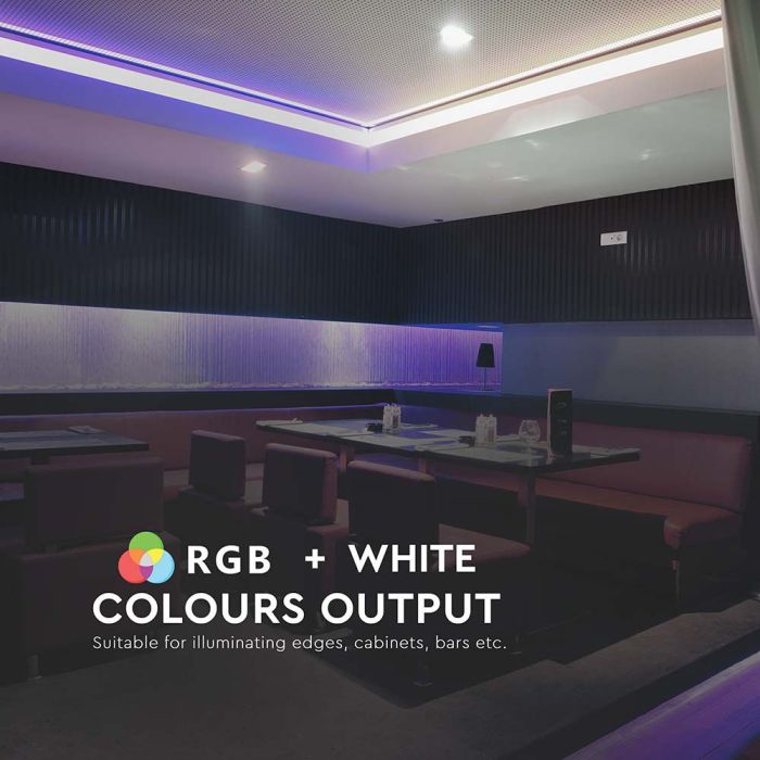 V-TAC Tira de Luz LED - IP20 - RGB + 6400K - Precio/1m (5m Rollo)-extra-10.webp