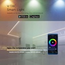 V-TAC Tira de Luz LED - Accesorios - Controlador WiFi - Mando a Distancia - 24 Botones - 3IN1-extra-6.webp
