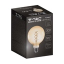 Bombilla LED V-TAC - G125 Globo - Soporte E27 - IP20 - Ámbar - 5W- 300 Lumens - 1800K-extra-5.webp