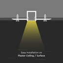 Tiras de luz LED V-TAC - Kit de montaje - IP20 - Plata-extra-2.webp