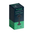 V-TAC Lámpara de Sobremesa Recargable - IP20 - Negra - 1W- 40 Lumens - 3IN1-extra-7.webp
