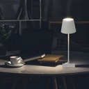 V-TAC Lámpara Recargable de Mesa - Lámparas de Escritorio - IP20 - Blanca - 3W - 80 Lumens - 4000K