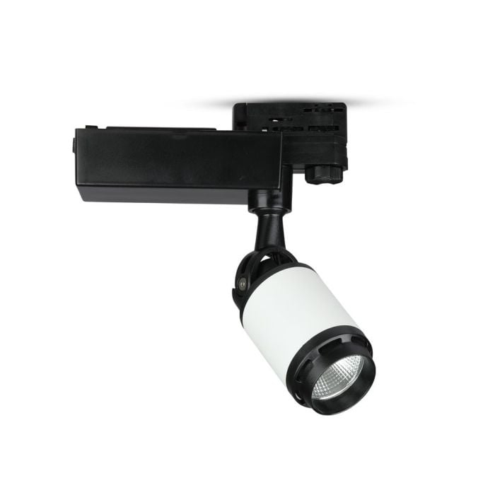 V-TAC LED Foco de carril - IP20 - Negro + Blanco - 35W- 2850 Lumens - 6000K