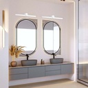 V-TAC LED Luz Espejo Pared - IP65 Impermeable - Blanco - 10W - 1530 Lumens - 3000K