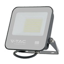 Proyector LED V-TAC - Samsung - IP65 Impermeable - Cuerpo Negro - 1 Metro de Cable - 50W- 4270 Lúmenes - 6500K