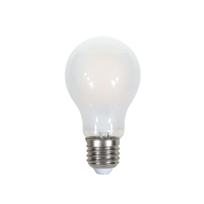 Bombilla LED V-TAC - Frost  Soporte E27 - IP20 - Blanca - 7W- 840 Lumens - 2700K
